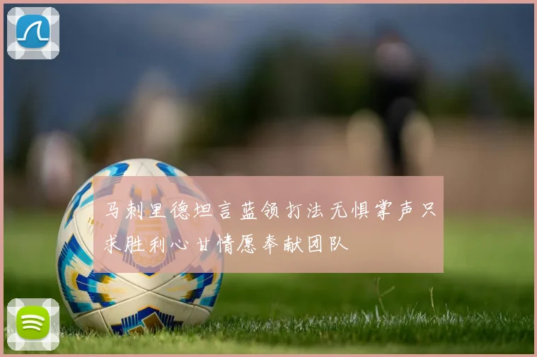 马刺里德坦言蓝领打法无惧掌声只求胜利心甘情愿奉献团队
